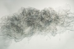 Take Five, 32 x 84 x 12 inches, wire and mesh with optional plexiglass numbers