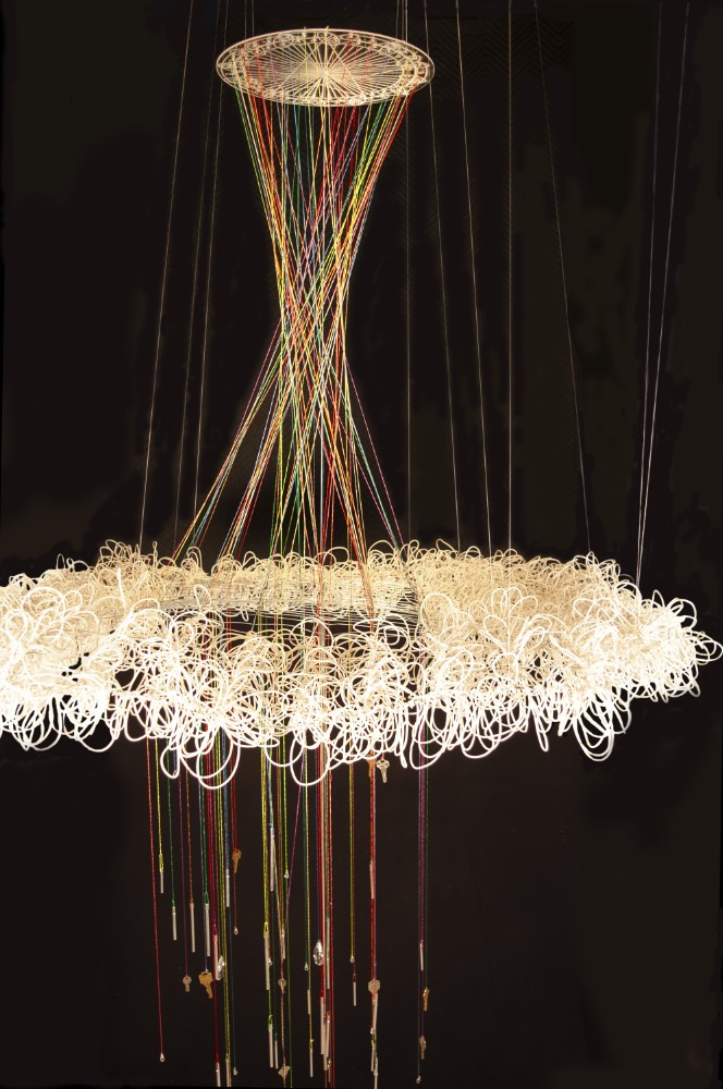 After The Rain, Wisdom Crystal Droplet Branch Chandelier